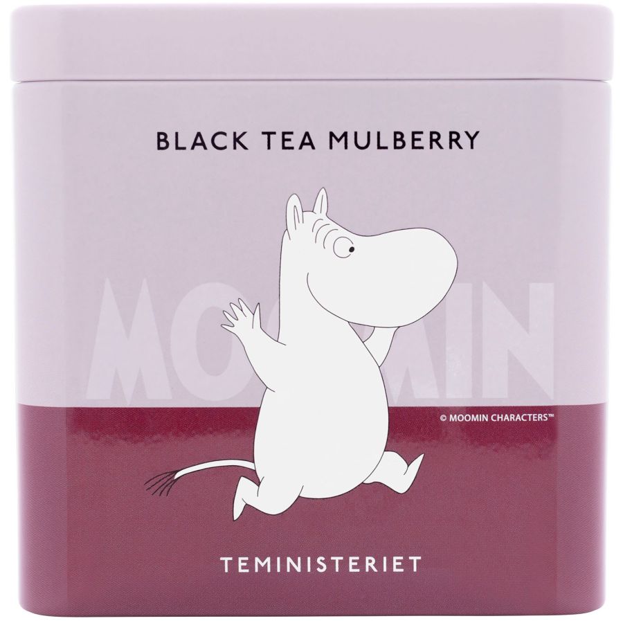 Teministeriet Moomin Black Tea Mulberry löste te 100 g