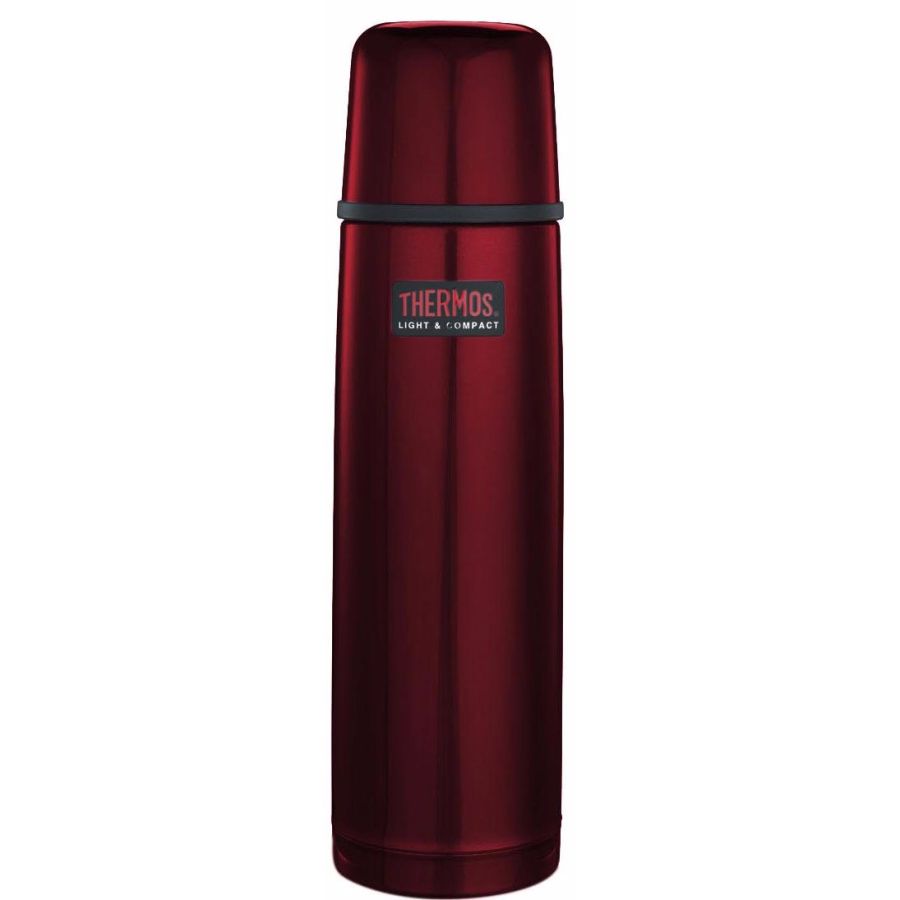 Thermos FBB 750 ml Vacuum Insulated Bottle, Midnight Red