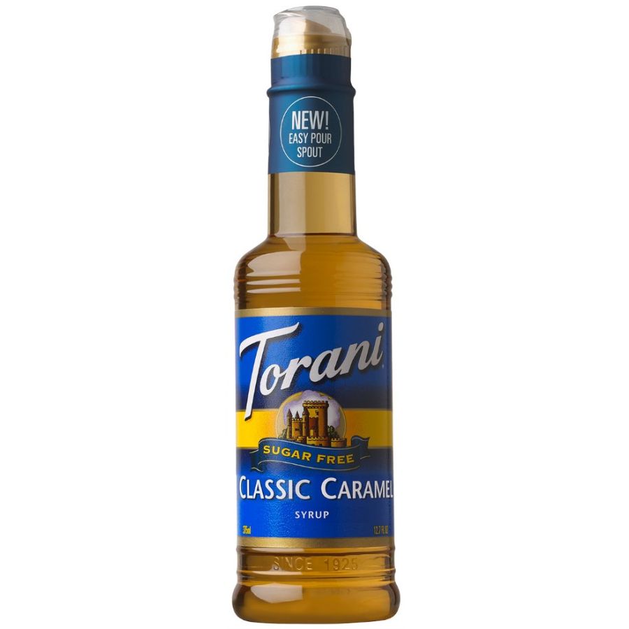 Torani Sugar Free Classic Caramel sockerfri smaksirap 375 ml PET