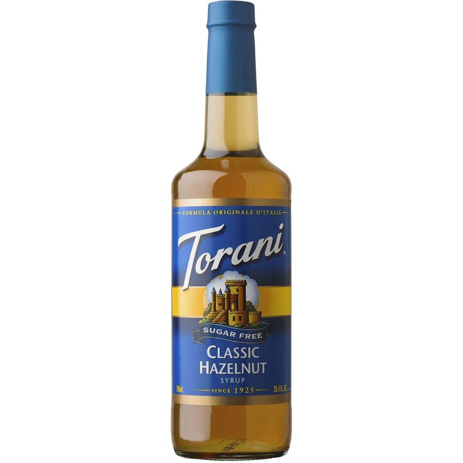 Torani Sugar Free Classic Hazelnut Syrup 750 ml