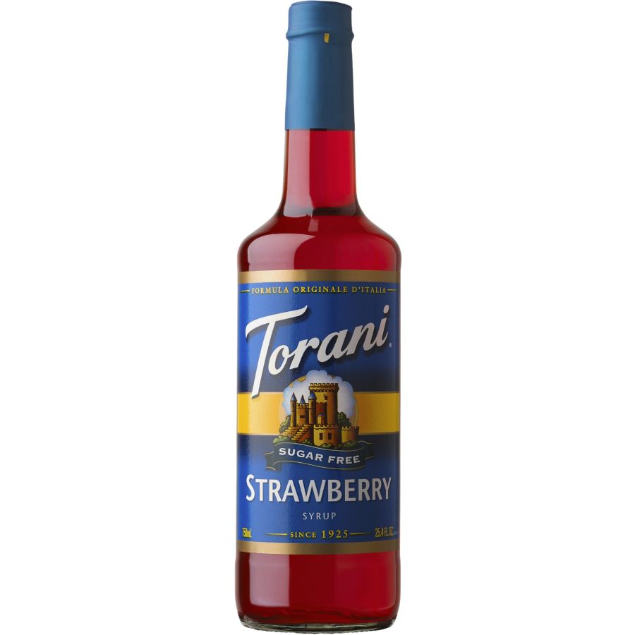 Torani Sugar Free Strawberry sokeriton makusiirappi 750 ml
