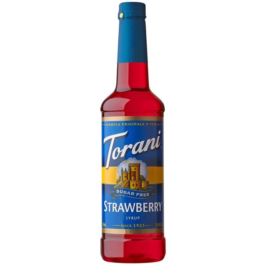 Torani Sugar Free Strawberry sokeriton makusiirappi 750 ml PET