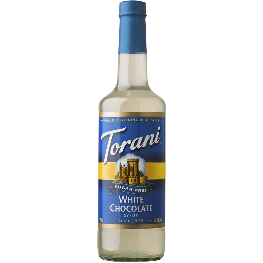 Torani Sugar Free White Chocolate sokeriton makusiirappi 750 ml