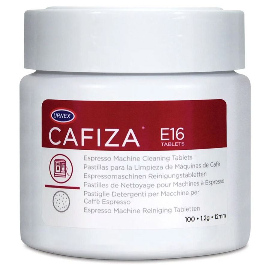 Urnex Cafiza E16 puhdistustabletit espressolaitteille 100 kpl