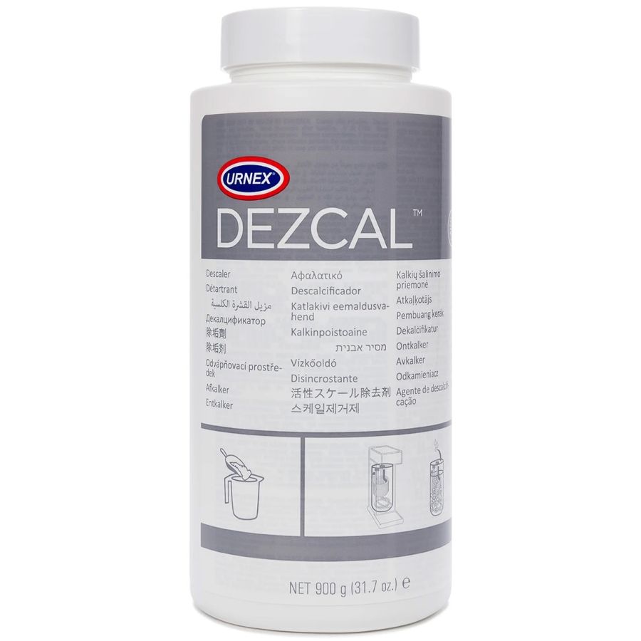 Urnex Dezcal kahvikoneen kalkinpoistojauhe 900 g