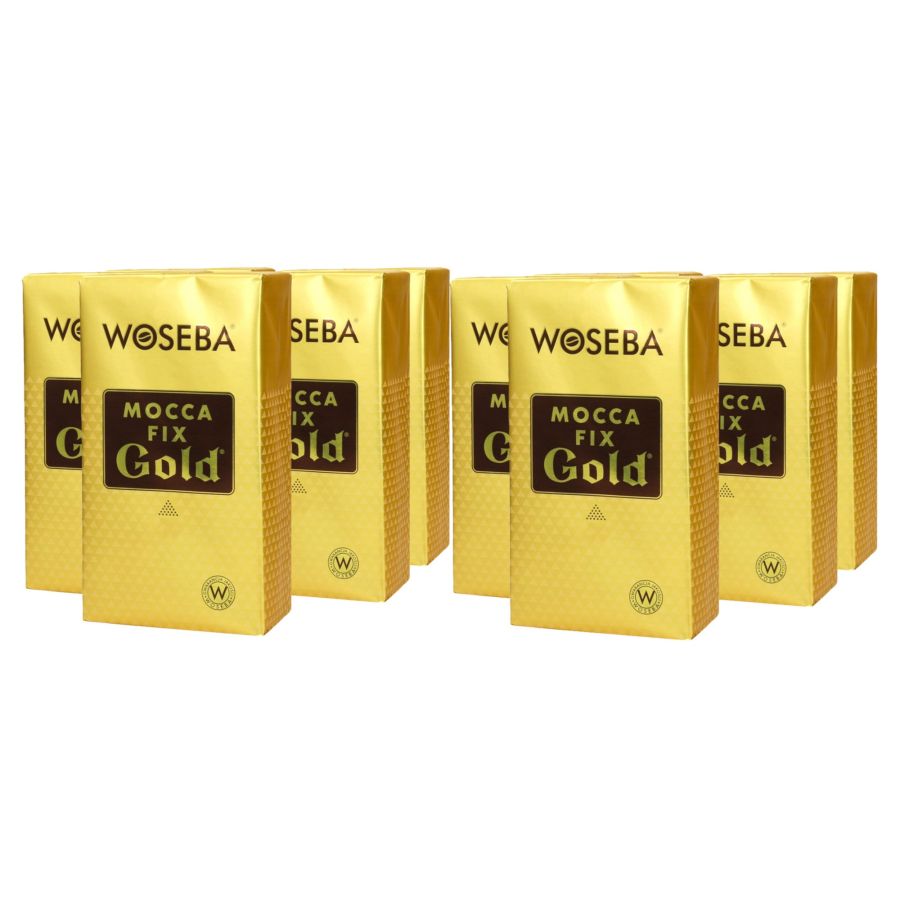 Woseba Mocca Fix Gold jauhettu kahvi 10 x 500 g