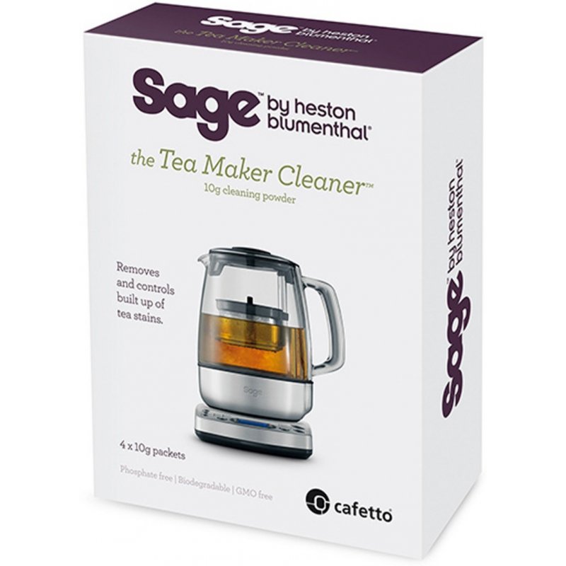 Sage Tea Maker Cleaner teenkeittimen puhdistusaine. 4 kpl