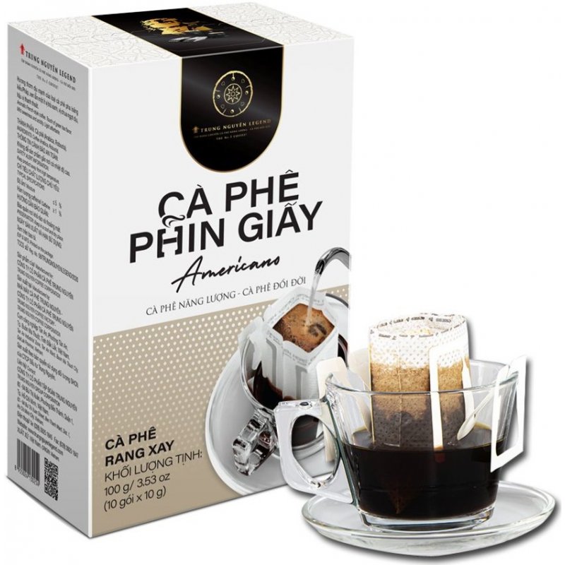 Trung Nguyen Drip Coffee Americano 10 x 