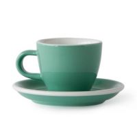 Acme Demitasse Espresso kopp 70 ml + fat 11 cm, Feijoa Green