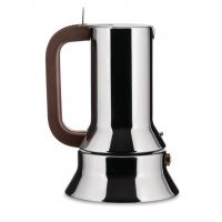 Alessi 9090 mutteripannu 6 kuppia, ruskea kahva