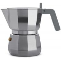 Alessi DC06 Moka Stovetop Espresso Coffee Maker, 3 Cups