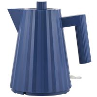 Alessi MDL06/1 Plissé vedenkeitin 1 l, sininen
