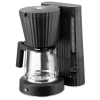 Alessi MDL14 Plissé Drip Coffee Maker, Black