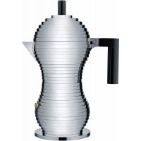 Alessi Pulcina MDL02 mutteripannu 6 kuppia, musta kahva