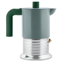 Alessi Vite PM01/6 GR mutteripannu induktioliedelle 6 kuppia, salvianvihreä
