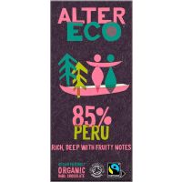 Alter Eco tumma suklaa Peru 85% 100 g