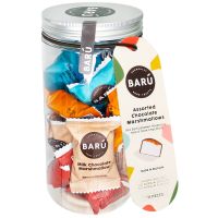 Barú Assorted Chocolate Marshmallows -suklaavaahtokarkit 208 g
