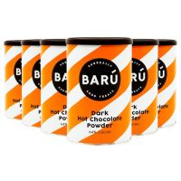 Barú Dark Hot Chocolate Powder kaakaojuomajauhe 6 x 250 g