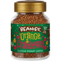Beanies Orange & Cranberry maustettu pikakahvi 50 g