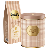 Bialetti Perfetto Moka Pandoro jauhettu makukahvi 200 g purkki