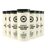 Black Insomnia Cold Brew Coffee - SWEET 220 ml (12-pack)