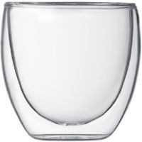 Bodum Pavina Double Wall Glass 80 ml, 2 pcs