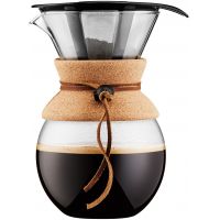 Bodum Pour Over 8 kupin kahvikannu suodattimella 1000 ml
