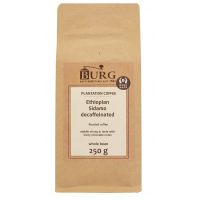 Burg Ethiopia Sidamo koffeinfritt kaffe 250 g kaffebönor