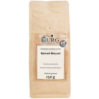 Burg Flavoured Coffee, Spiced Biscuit 250 g Ground
