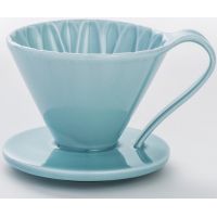 CAFEC Arita Ware Flower Dripper 1 kuppi, sininen