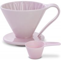 CAFEC Arita Ware Flower Dripper 4 kuppia, vaaleanpunainen