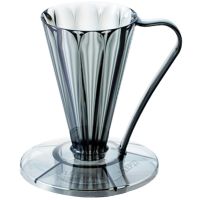 CAFEC Flower Dripper Deep 27, kirkas musta