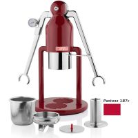 Cafelat Robot Barista manuell espressomaskin, röd