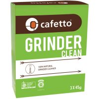 Cafetto Grinder Clean ekologiset kahvimyllyn puhdistusrakeet 3 x 45 g