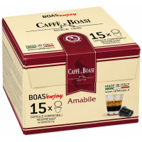 Caffè Boasi Amabile Nespresso-yhteensopivat kapselit 15 kpl