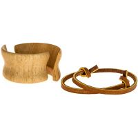 Chemex Wood Collar and Tie for 3 Cup Coffee Maker