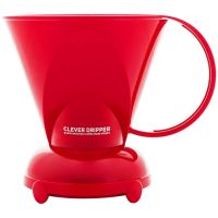 Clever Coffee Dripper L Red + 100 suodatinpaperia
