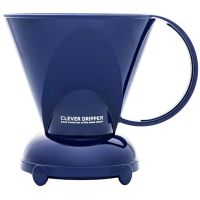 Clever Coffee Dripper L Navy Blue + 100 suodatinpaperia