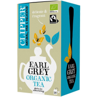 Clipper Organic Earl Grey Tea 20 teepussia