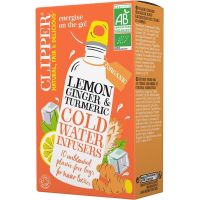 Clipper Organic Lemon, Ginger & Turmeric Cold Water Infusers 10 pussia