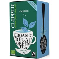 Clipper Organic Decaf Green Tea 20 teepussia