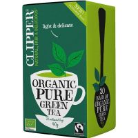 Clipper Organic Pure Green Tea 20 teepussia