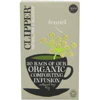 Clipper Organic Fennel Comforting Infusion 20 Bags