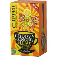 Clipper Organic Groovy Ginger - Hemp, Lemongrass & Ginger Infusion 20 pussia