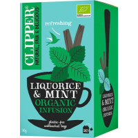 Clipper Organic Liquorice & Mint Infusion 20 tepåsar