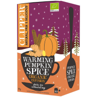 Clipper Warming Pumpkin Spice Organic Infusion 20 teepussia