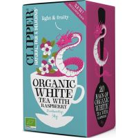 Clipper Organic White Tea With Raspberry 20 teepussia