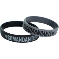 Comandante Wrist Band Medium, musta