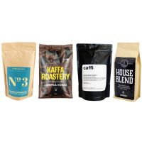 Suomalaiset pienpaahtimokahvit 4 x 250 g kahvipavut