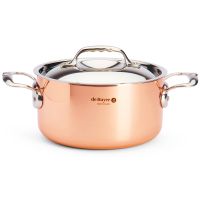 de Buyer Prima Matera Copper Stewpan 3.3 l Induction 20 cm